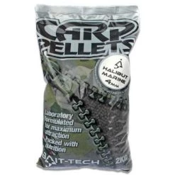 Fishing Bait Bait-Tech Halibut Carp Feed Pellets 2kg