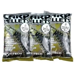Fishing Bait Bait-Tech Halibut Carp Feed Pellets 2kg