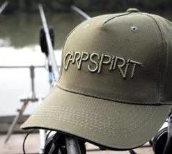 Clothing & Footwear Carp Spirit Green Baseball Cap With 3D Logo