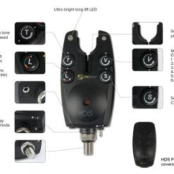 Carp & Barbel Carp Spirit - HD5 Alarm X3 - HDRS X1