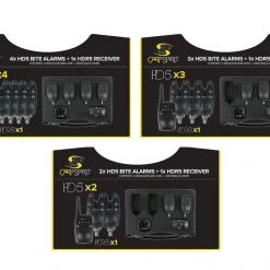 Carp & Barbel Carp Spirit - HD5 Alarm X3 - HDRS X1