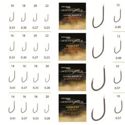 Drennan Acolyte Silverfish Micro Barbed Hooks Match & Coarse