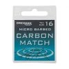 Drennan Carbon Match Micro Barbed Hooks Match & Coarse