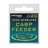 Drennan Carp Feeder Eyed Barbless Hooks