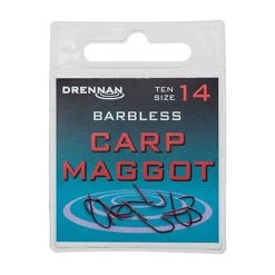 Drennan Carp Maggot Barbless Hooks