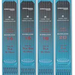 Match & Coarse Drennan Carp Maggot Plate 6" Barbless Hooks To Nylon