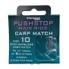 Drennan Carp Match Pushstop Eyed Barbless Hair Rigs
