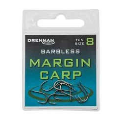 Drennan Margin Carp Barbless Hooks