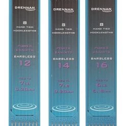 Match & Coarse Drennan Power Bandits Plate 6" Barbless Hooks To Nylon