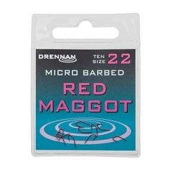 Drennan Red Maggot Micro Barbed Hooks