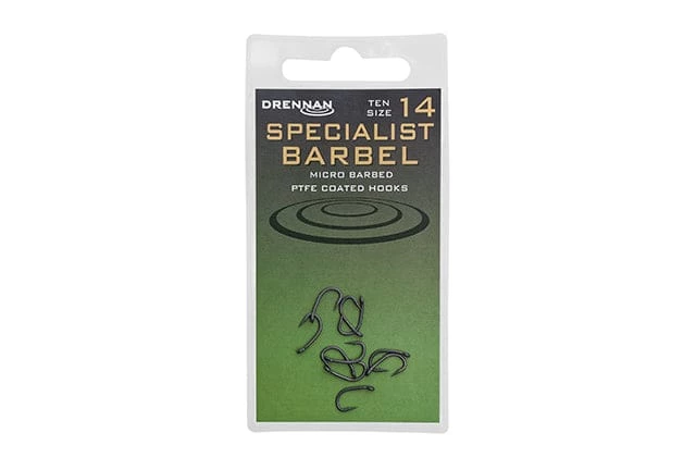 Carp & Barbel Drennan Specialist Barbel Micro Barbed Hooks