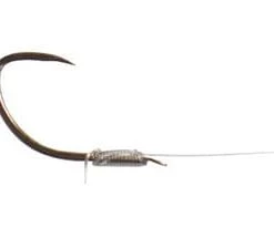 Match & Coarse Drennan Wide Gape Pellet Barbless Hooks To Nylon