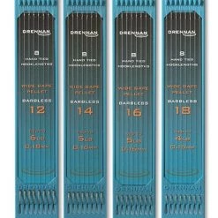 Drennan Wide Gape Pellet Plate 6" Barbless Hooks To Nylon Match & Coarse