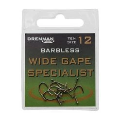 Match & Coarse Drennan Wide Gape Specialist Barbless Hooks