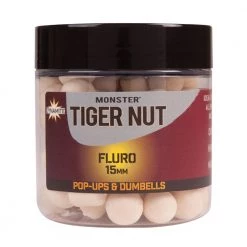 Dynamite Baits - Monster Tiger Nut White Fluro 15mm Pop-Ups Fishing Bait