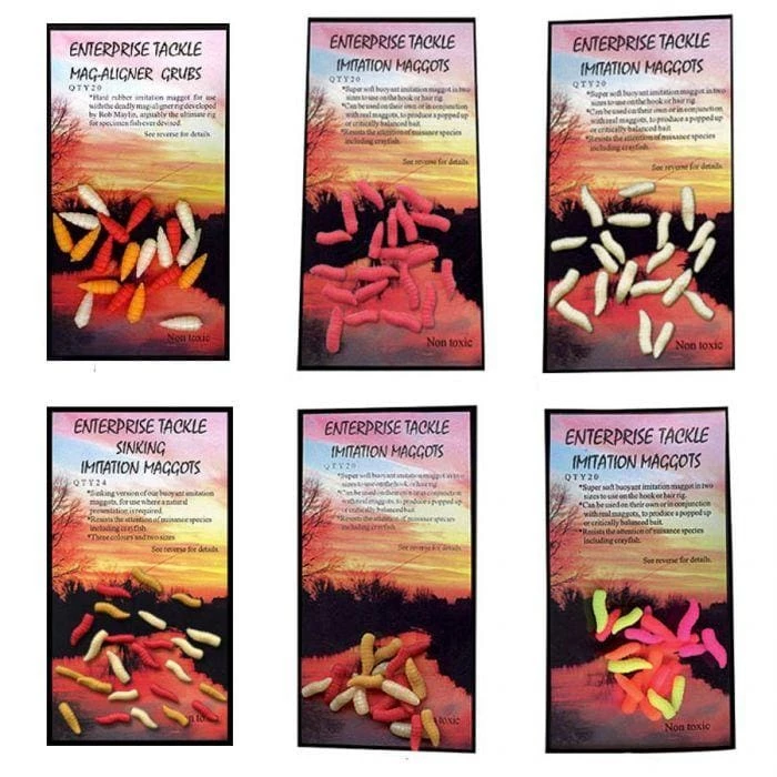 Fishing Bait Enterprise Tackle - Imitation Maggots