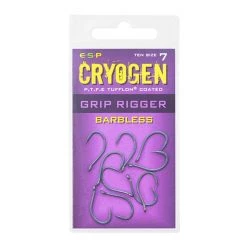 ESP Cryogen Grip Rigger Barbless Hooks