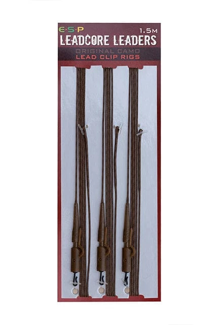 ESP Leadcore Leaders - Lead Clip Rigs