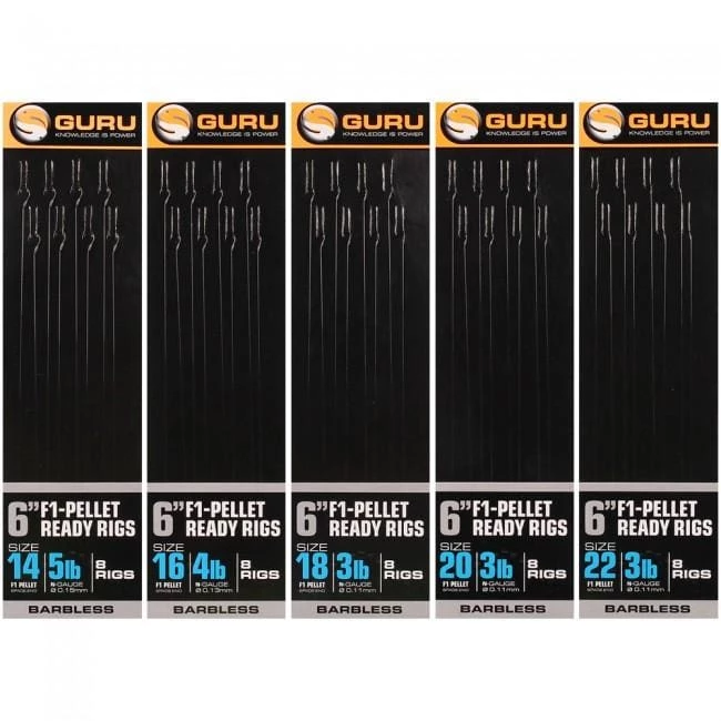 Match & Coarse Guru F1 Pellet Pole Rig Ready Tied