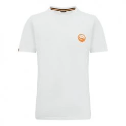 Guru Semi Logo Tee White Match & Coarse