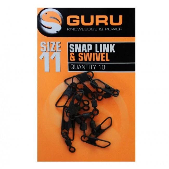 Guru Snap Link + Swivel Size 11 Match & Coarse