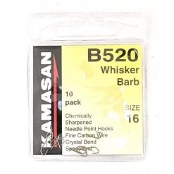 Match & Coarse Kamasan B520 Whisker Barbed Hooks