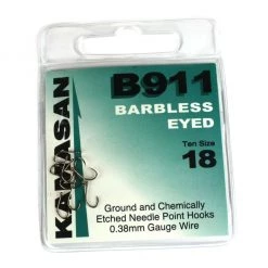 Kamasan B911 Eyed Barbless Hooks Match & Coarse