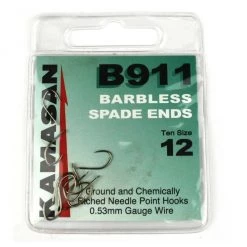 Match & Coarse Kamasan B911 Spade Barbless Hooks