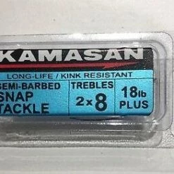 Kamasan Semi-Barbed Snap Tackle Hooks Size 8 Pike & Predator