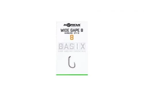 Korda - BASIX Wide Gape Hooks