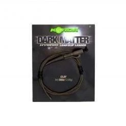 Carp & Barbel Korda - Dark Matter Leader Hybrid Clip Clay 30lb 1m