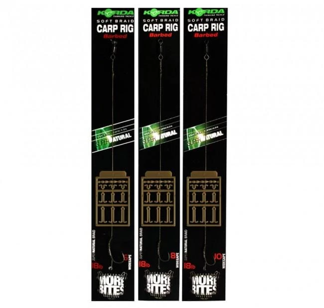 Korda N Trap Soft Braid DF Rigs Carp & Barbel