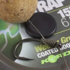 Korda N Trap Soft Coated Hooklink Weedy Green Soft