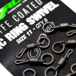 Korda PTFE QC Ring Swivel Carp & Barbel