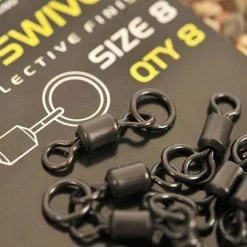 Carp & Barbel Korda Ring Swivels Size 11 (8pcs)