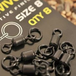 Carp & Barbel Korda Ring Swivels Size 11 (8pcs)