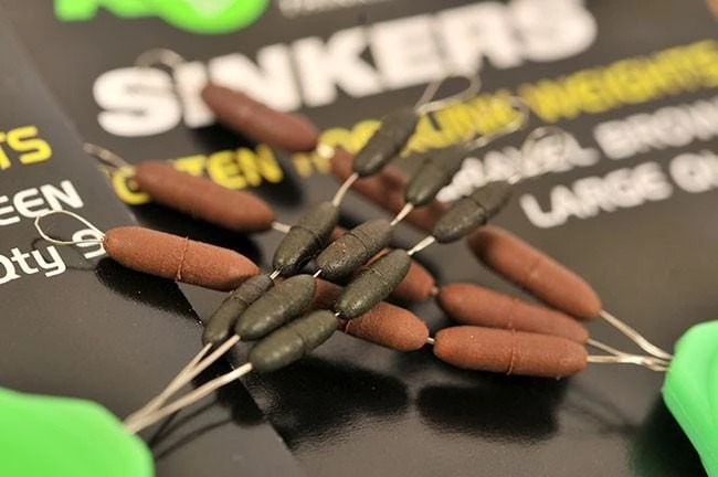 Korda Sinker Tungsten Hooklink Weight - Large - Weed Green