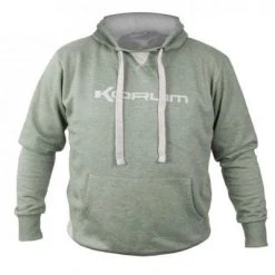 Korum Heather Green Hoodie Fishing Bait