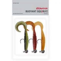 Korum Snapper Buoyant Squirlyz - 8cm