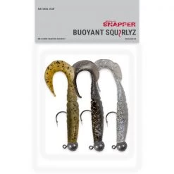 Korum Snapper Buoyant Squirlyz - 8cm