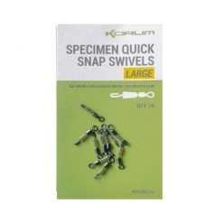 Korum Specimen Quick Snap Swivels Match & Coarse