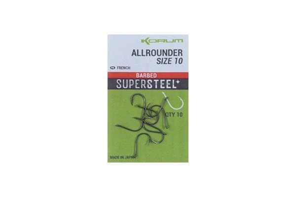 Match & Coarse Korum Supersteel All Rounder Hooks