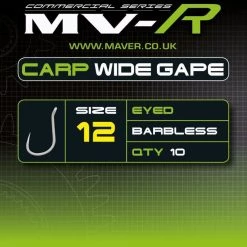 Match & Coarse Maver MV-R Carp Wide Gape Hooks