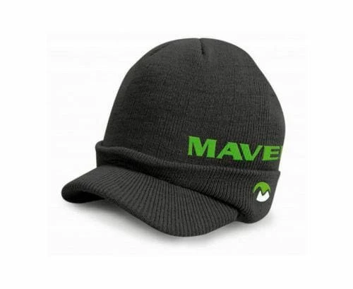 Maver Peaked Beanie Hat Match & Coarse