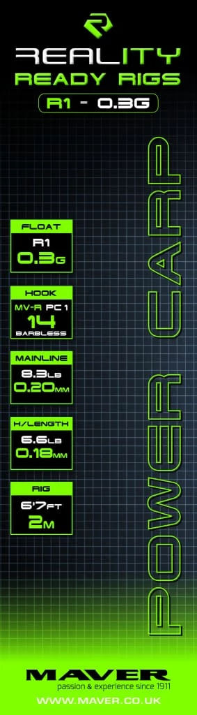 Maver Reality Series 1 Ready Rig Power Carp Match & Coarse