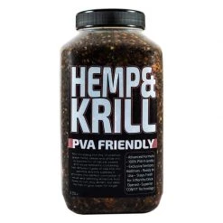 Fishing Bait Munch Baits Hemp & Krill Jar 2.35l