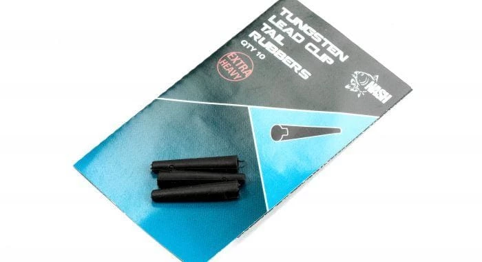 Nash Tungsten Lead Clip Tail Rubber Carp & Barbel