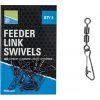 Preston Double Feeder Link Swivels Match & Coarse