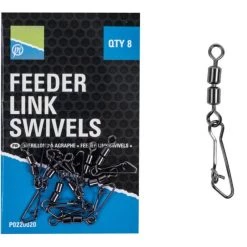 Preston Double Feeder Link Swivels Match & Coarse