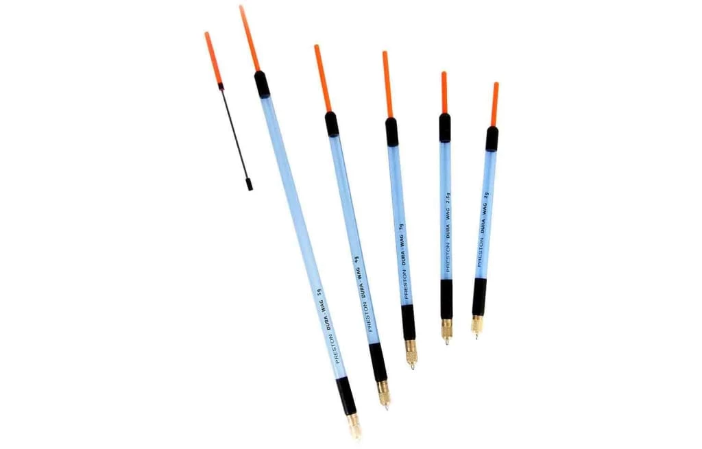 Match & Coarse Preston Dura Adjustable Straight Waggler + Inserts